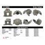 CENTRIC PARTS 141.56002 Centric Semi-Loaded Brake Caliper with New Phenolic Pistons