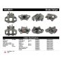 CENTRIC PARTS 141.58511 Centric Semi-Loaded Brake Caliper with New Phenolic Pistons