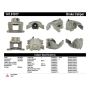 CENTRIC PARTS 141.61017 Centric Semi-Loaded Brake Caliper with New Phenolic Pistons