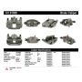 CENTRIC PARTS 141.61058 Centric Semi-Loaded Brake Caliper