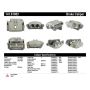 CENTRIC PARTS 141.61083 Centric Semi-Loaded Brake Caliper with New Phenolic Pistons