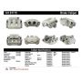 CENTRIC PARTS 141.61115 Centric Semi-Loaded Brake Caliper with New Phenolic Pistons