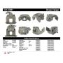 CENTRIC PARTS 141.61501 Centric Semi-Loaded Brake Caliper