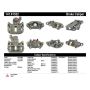 CENTRIC PARTS 141.61522 Centric Semi-Loaded Brake Caliper