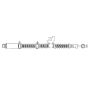 CENTRIC PARTS 150.25004 Centric Brake Hose