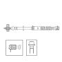 CENTRIC PARTS 150.33062 Centric Brake Hose