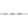 CENTRIC PARTS 150.33066 Centric Brake Hose