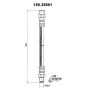 CENTRIC PARTS 150.35001 Centric Brake Hose