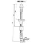 CENTRIC PARTS 150.35011 Centric Brake Hose