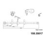 CENTRIC PARTS 150.35017 Centric Brake Hose