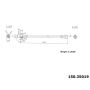 CENTRIC PARTS 150.35019 Centric Brake Hose