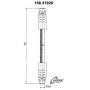 CENTRIC PARTS 150.37020 Centric Brake Hose