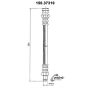 CENTRIC PARTS 150.37310 Centric Brake Hose
