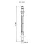 CENTRIC PARTS 150.39000 Centric Brake Hose