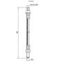 CENTRIC PARTS 150.39001 Centric Brake Hose