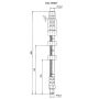 CENTRIC PARTS 150.39007 Centric Brake Hose
