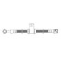 CENTRIC PARTS 150.40002 Centric Brake Hose