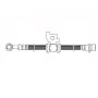 CENTRIC PARTS 150.40010 Centric Brake Hose
