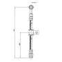 CENTRIC PARTS 150.40012 Centric Brake Hose
