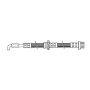 CENTRIC PARTS 150.43007 Centric Brake Hose
