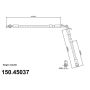 CENTRIC PARTS 150.45037 Centric Brake Hose