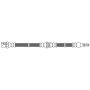 CENTRIC PARTS 150.47000 Centric Brake Hose