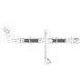 CENTRIC PARTS 150.50058 Centric Brake Hose