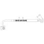 CENTRIC PARTS 150.58304 Centric Brake Hose