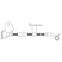CENTRIC PARTS 150.61126 Centric Brake Hose