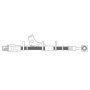 CENTRIC PARTS 150.62170 Centric Brake Hose