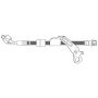 CENTRIC PARTS 150.62176 Centric Brake Hose
