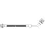 CENTRIC PARTS 150.62393 Centric Brake Hose