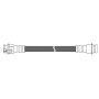 CENTRIC PARTS 150.63393 Centric Brake Hose