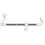 CENTRIC PARTS 150.65471 Centric Brake Hose