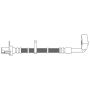CENTRIC PARTS 150.67120 Centric Brake Hose