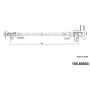 CENTRIC PARTS 150.80003 Centric Brake Hose