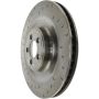 CENTRIC PARTS 226.20025 C-Tek Standard Slotted Brake Rotor