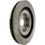 CENTRIC PARTS 226.20025 C-Tek Standard Slotted Brake Rotor