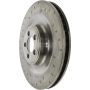 CENTRIC PARTS 226.20026 C-Tek Standard Slotted Brake Rotor