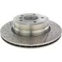 CENTRIC PARTS 226.34109 C-Tek Standard Slotted Brake Rotor