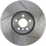 CENTRIC PARTS 226.34186 C-Tek Standard Slotted Brake Rotor