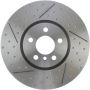 CENTRIC PARTS 226.34186 C-Tek Standard Slotted Brake Rotor