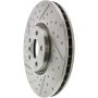 CENTRIC PARTS 226.34186 C-Tek Standard Slotted Brake Rotor