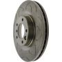 CENTRIC PARTS 226.35124 C-Tek Standard Slotted Brake Rotor