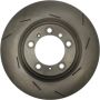 CENTRIC PARTS 226.37055 C-Tek Standard Slotted Brake Rotor