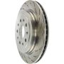 CENTRIC PARTS 226.62159 C-Tek Standard Slotted Brake Rotor