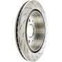CENTRIC PARTS 226.62159 C-Tek Standard Slotted Brake Rotor