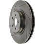 CENTRIC PARTS 226.63063 C-Tek Standard Slotted Brake Rotor