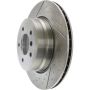 CENTRIC PARTS 227.34109 C-Tek Standard Drilled and Slotted Brake Rotor
