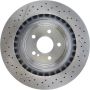 CENTRIC PARTS 227.35119 C-Tek Standard Drilled and Slotted Brake Rotor
